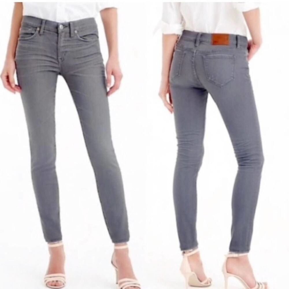 J.CREW TOOTH‎ PICK GRAY JEANS SIZE 32